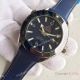 New Copy Omega Seamaster Co-Axial Watch Blue Dial Blue Leather (3)_th.jpg